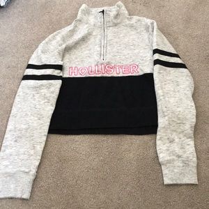 Hollister zip up sweatshirt.